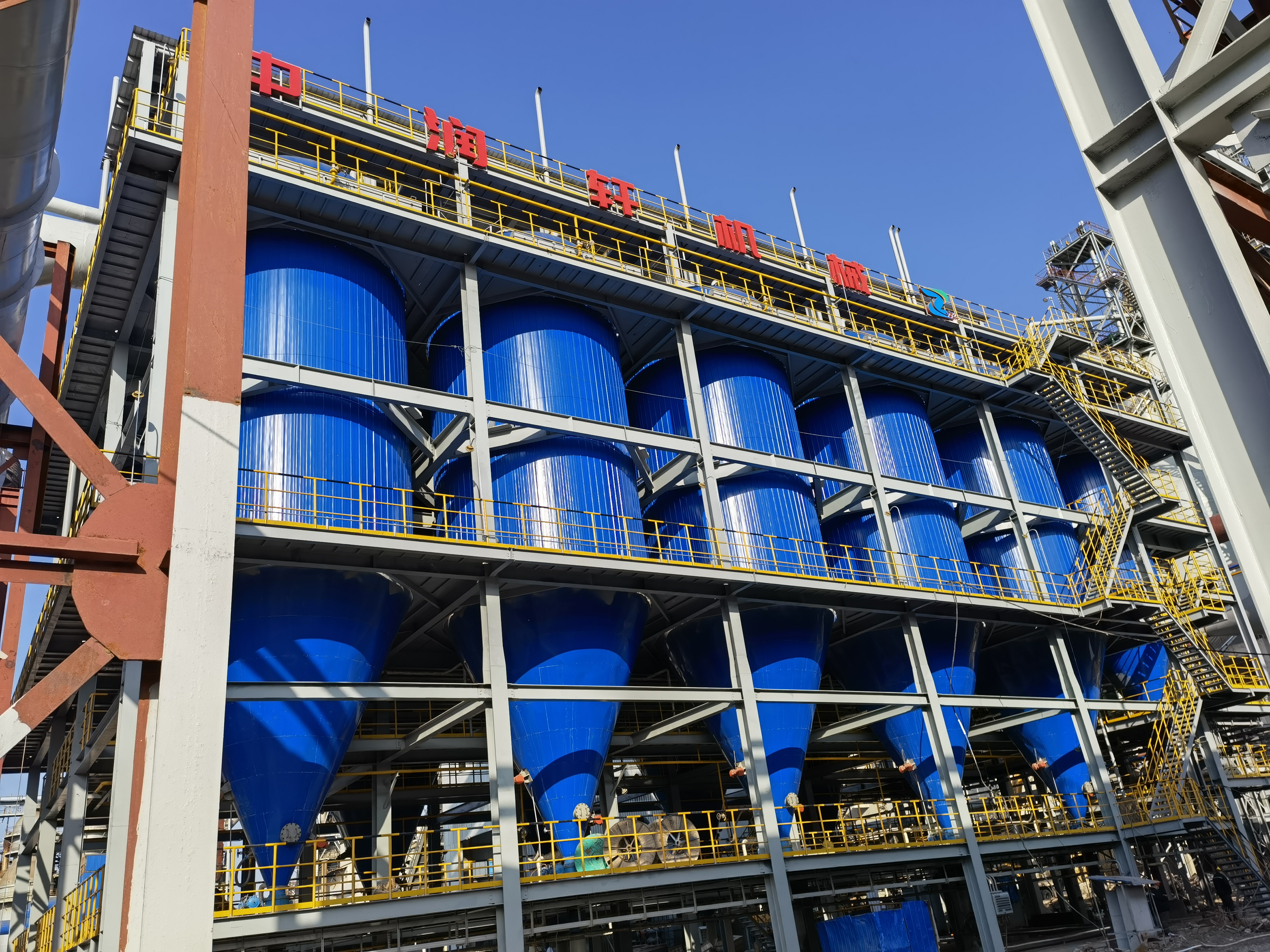 干法除尘系统现场整体布置（占位）